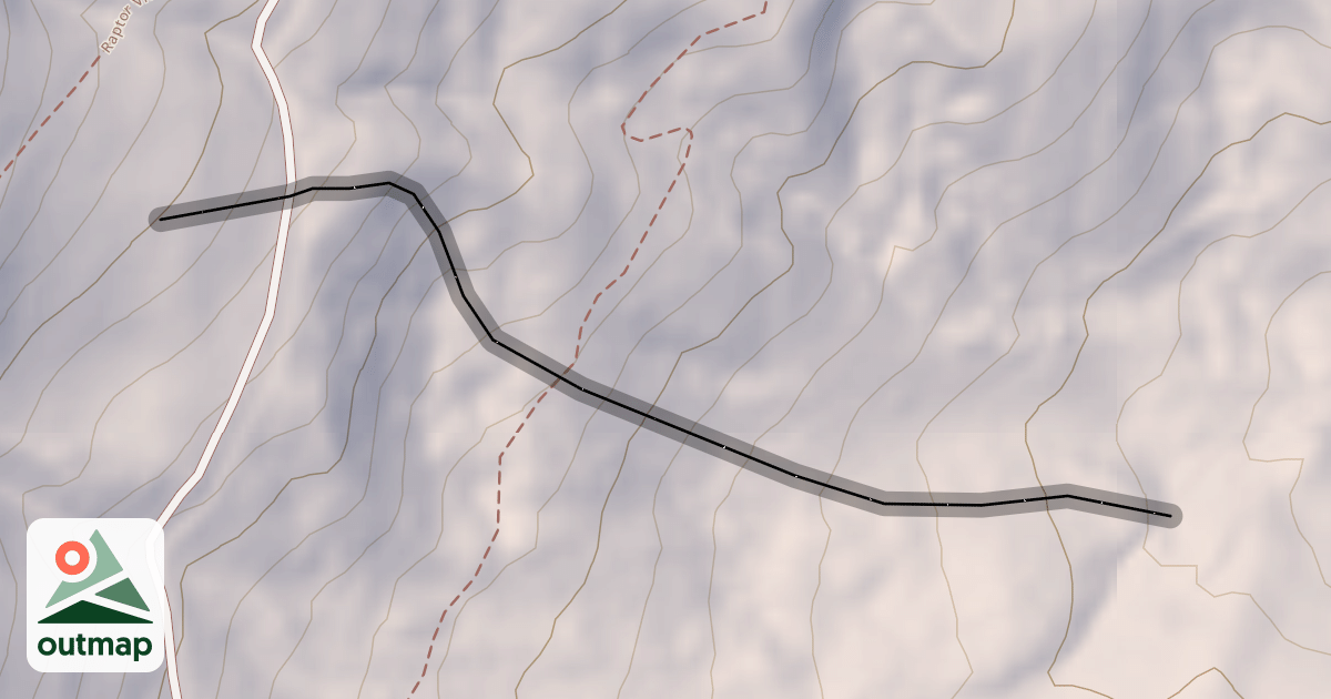 Map of Devil's Dive