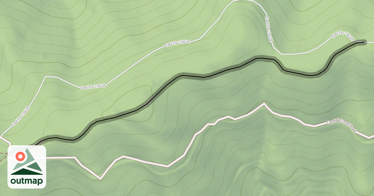 Map of Trail D
