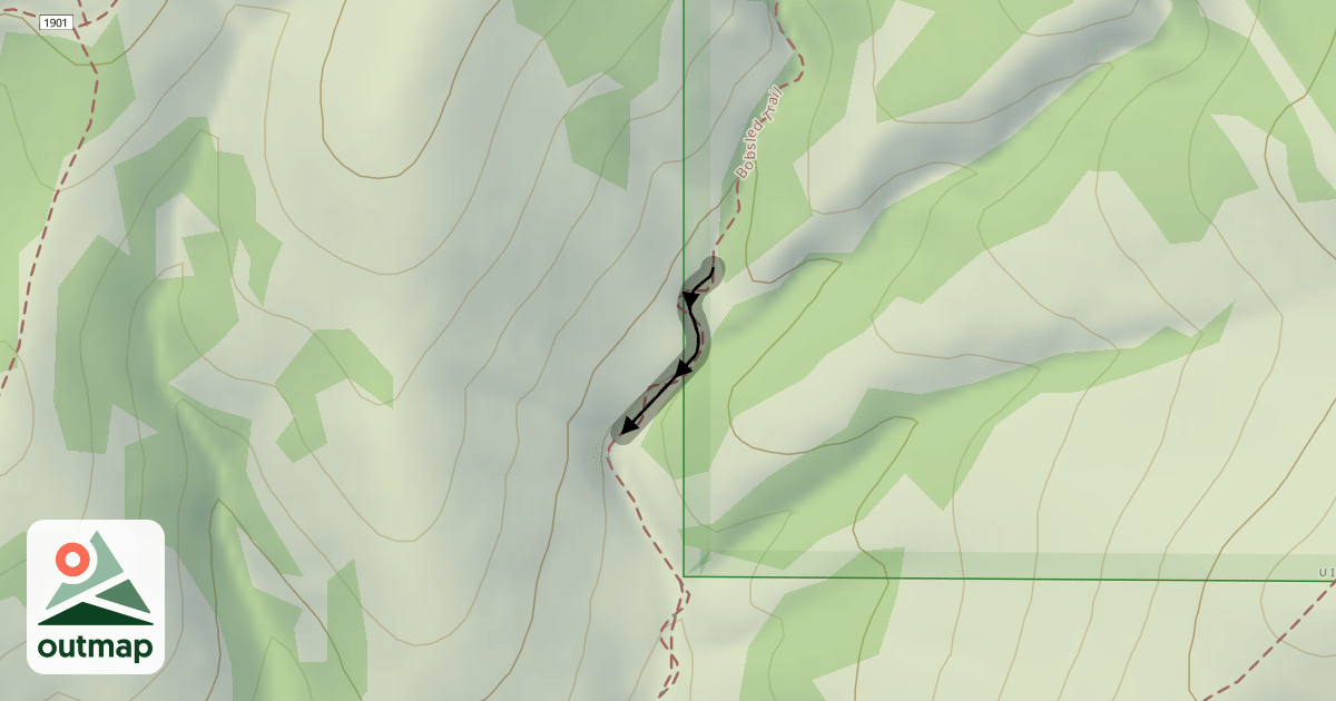 Map of Bobsled Trail