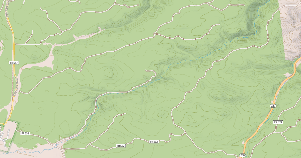 Map preview of FOX CREEK
