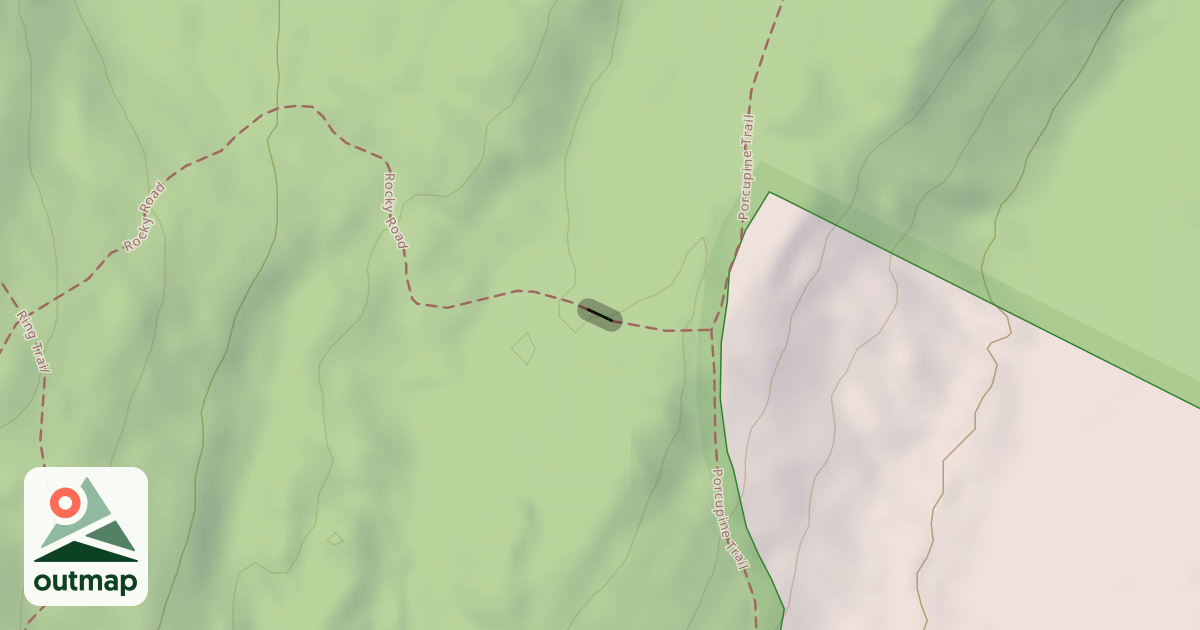 Map of Rocky Road