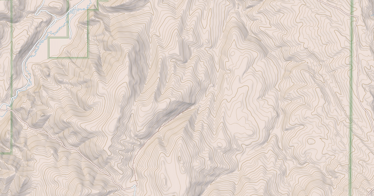 Map preview of Pine Creek
