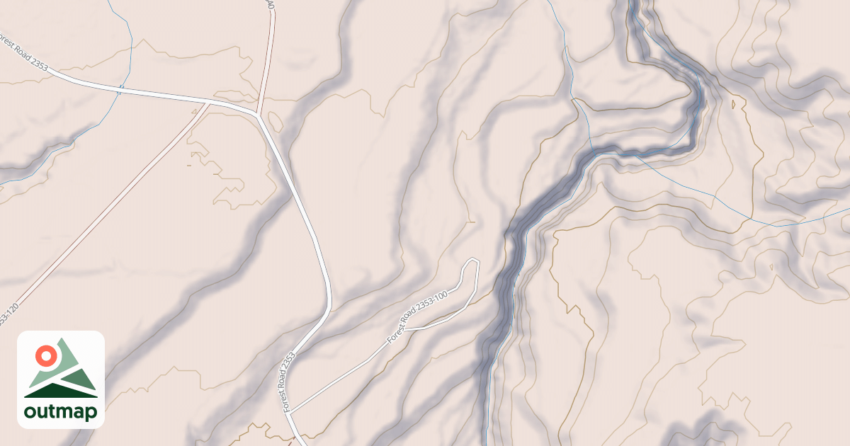 Map of 1205 (HORSE CAMP)