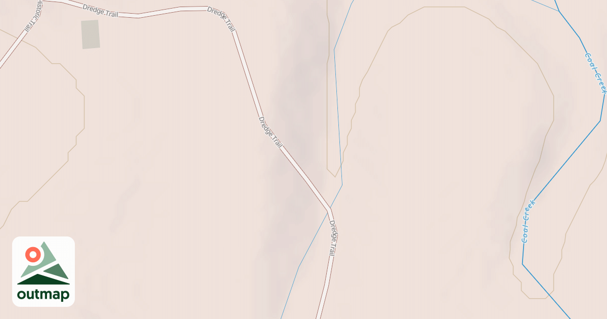 Map of Coal Creek Lower Trail