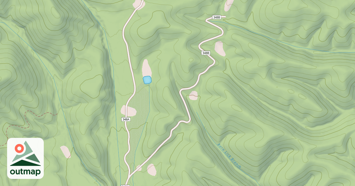 Map of WEST AUGUSTA