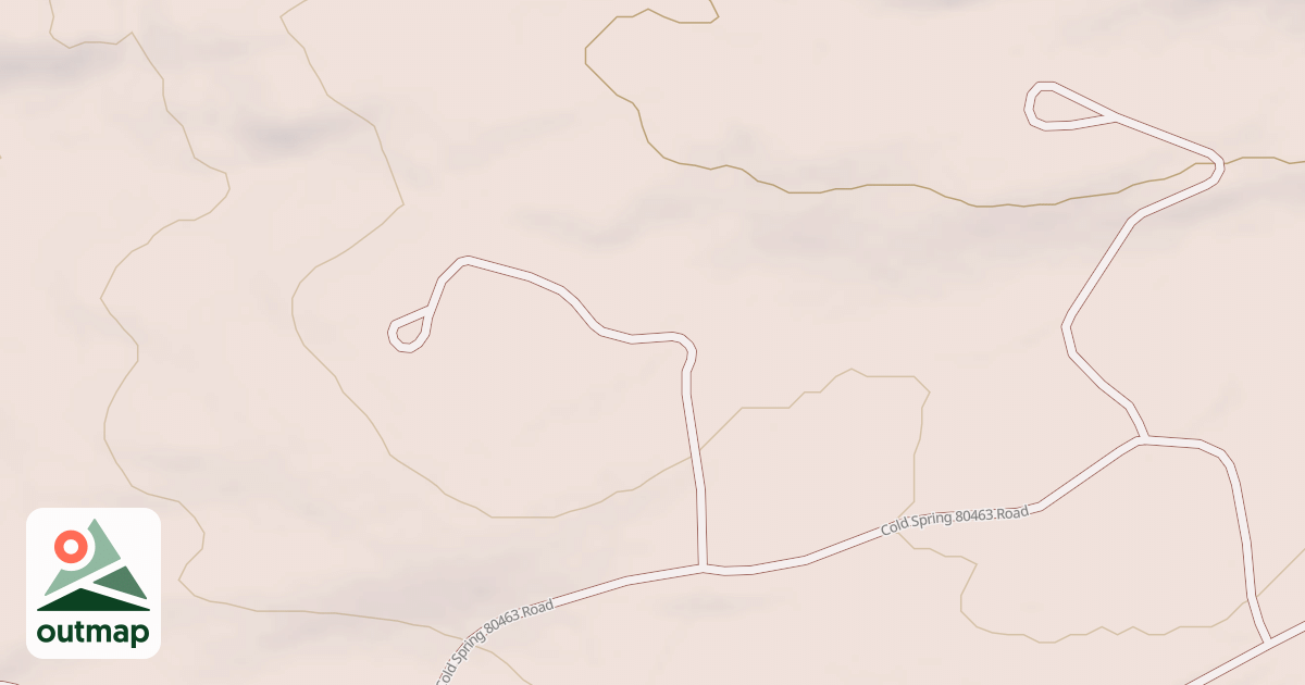 Map of COLD SPRING 80468