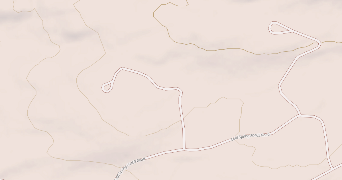 Map preview of COLD SPRING 80468