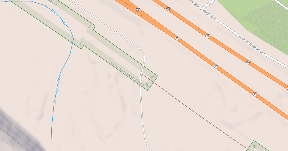Map preview of OLD MILWAUKEE GRADE