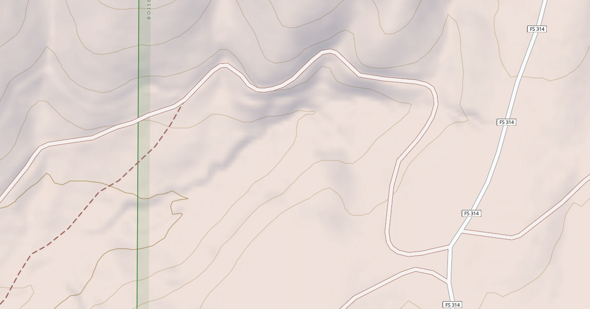 Map preview of BEAR RUN - ELDORADO GULCH