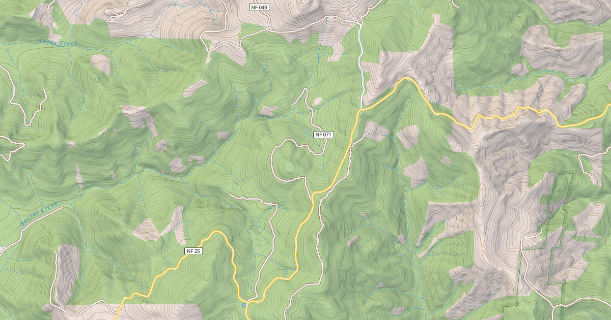 Map preview of ONION MOUNTAIN
