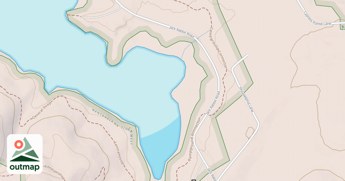 Map of JACKRABBIT MTN