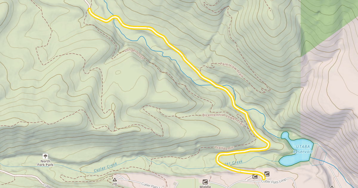 Map preview of North River Trail