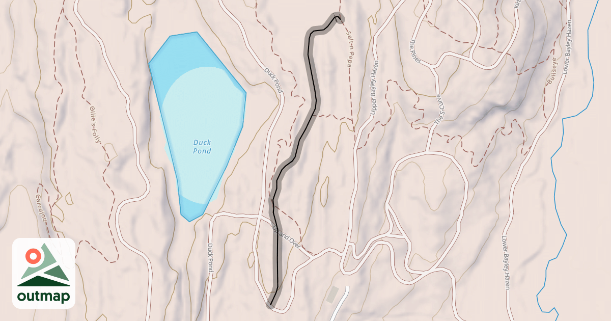 Map of Sauna Trail
