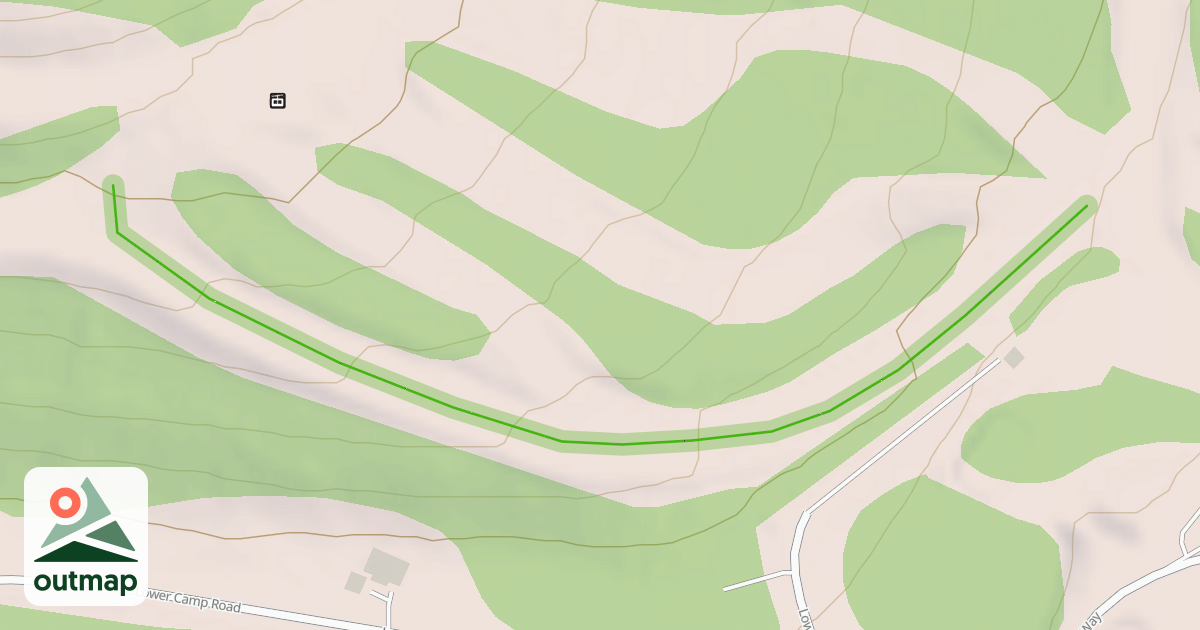 Map of Backbone Pass