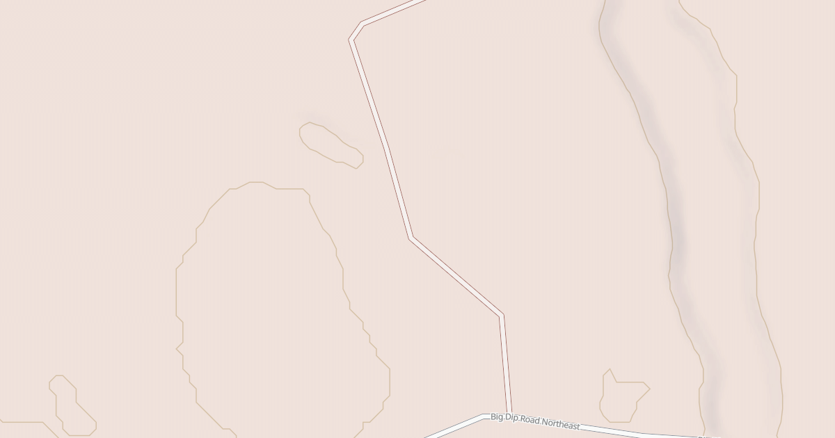 Map preview of PRESTON SPUR 3445