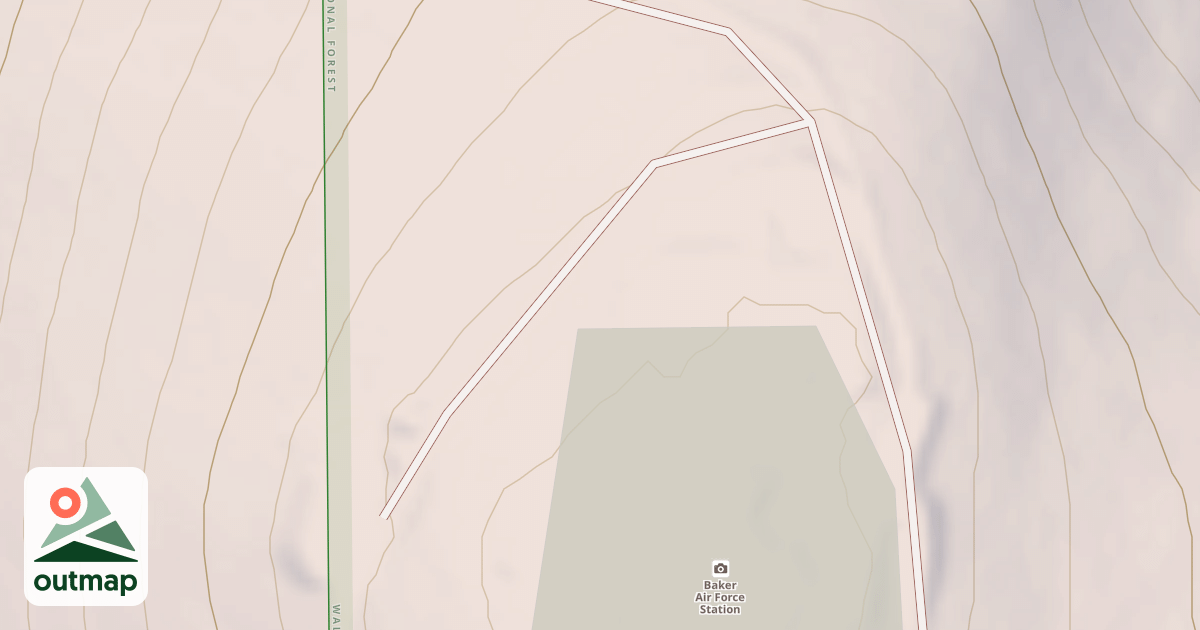 Map of USFS National Forest System Roads {6CB5747D-B0C2-473A-A4D0-4D685F3EBC5E}