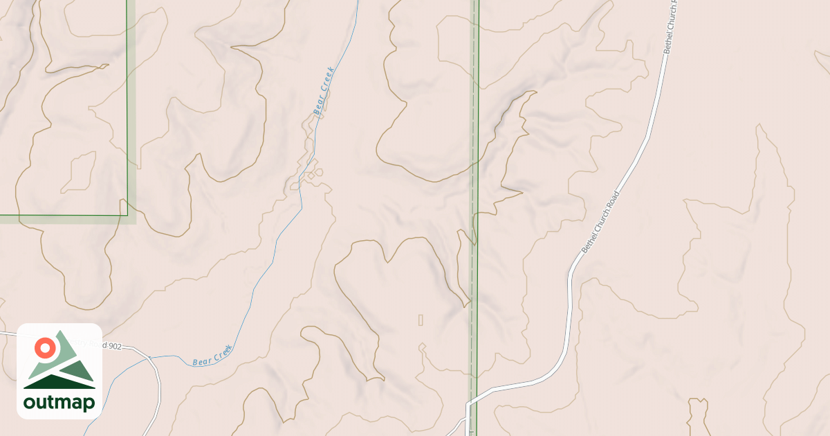 Map of 9022-A