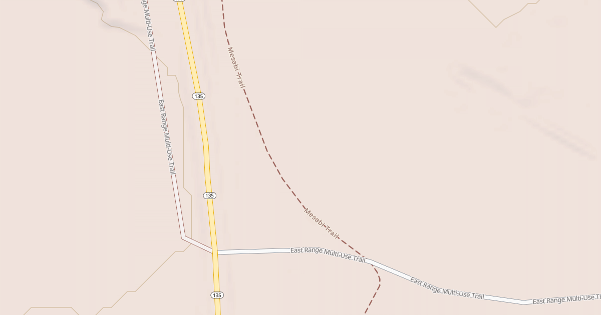 Map preview of East Range OHV Trail