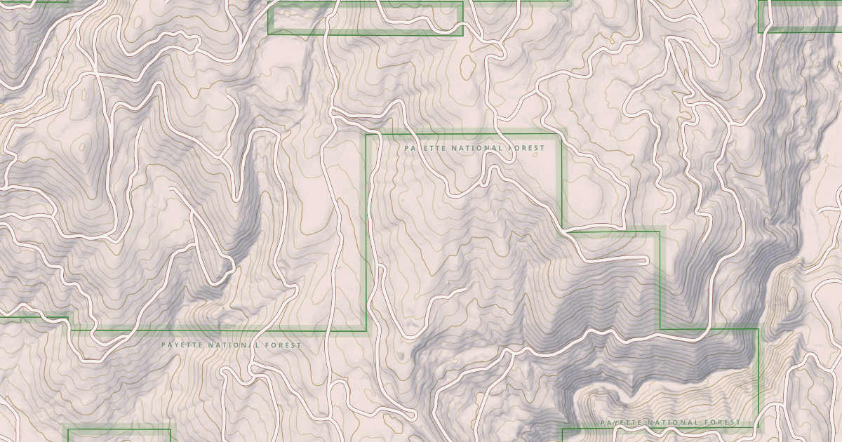 Map preview of EAST CABIN