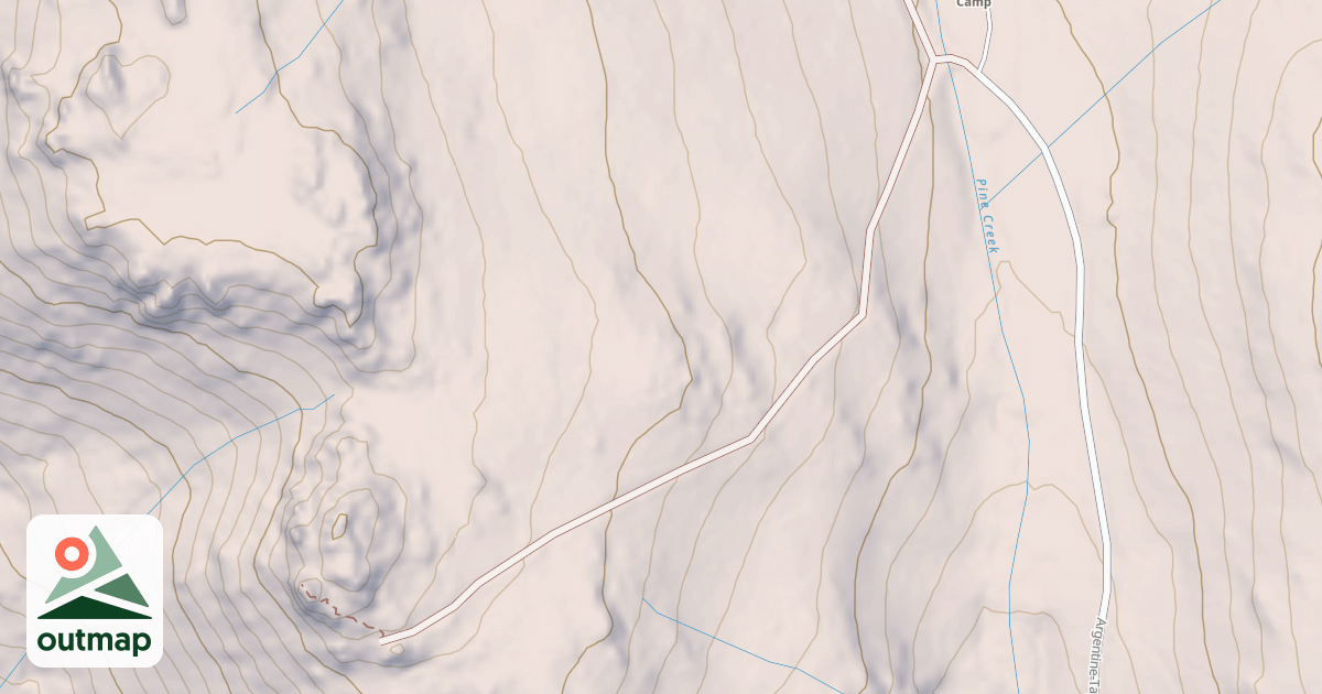 Map of ARGNTE TAYLSVLL SPUR B