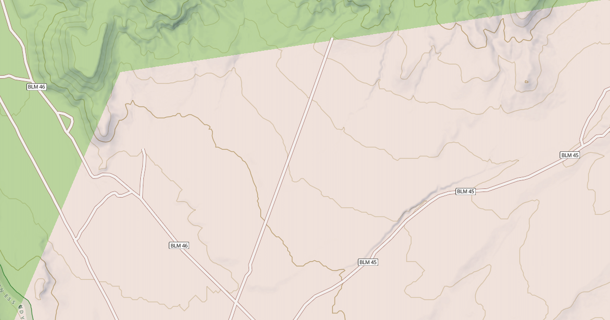 Map preview of BLM National GTLF Public Motorized Roads 2e41a8a7-2b01-4e55-8726-b3a197da9dd1