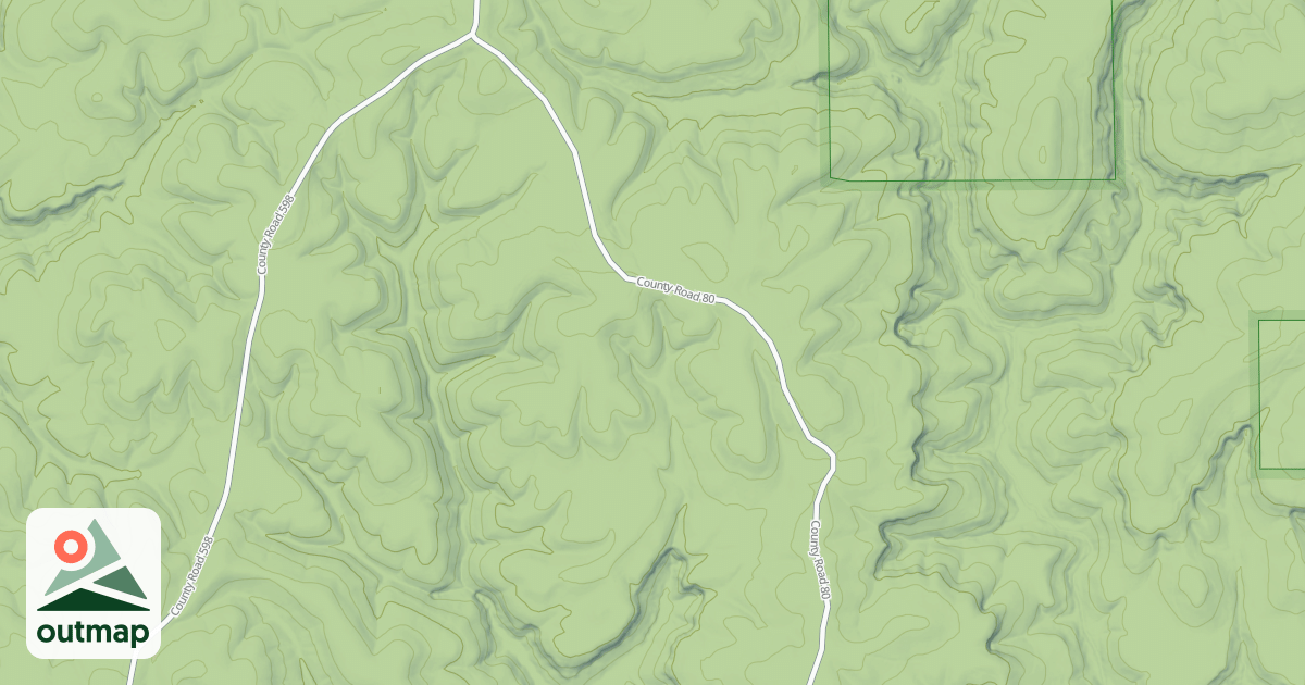 Map of LOWER CAPSEY