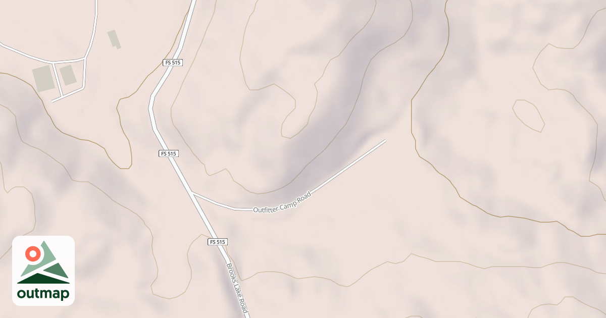 Map of OUTFITTER CAMP