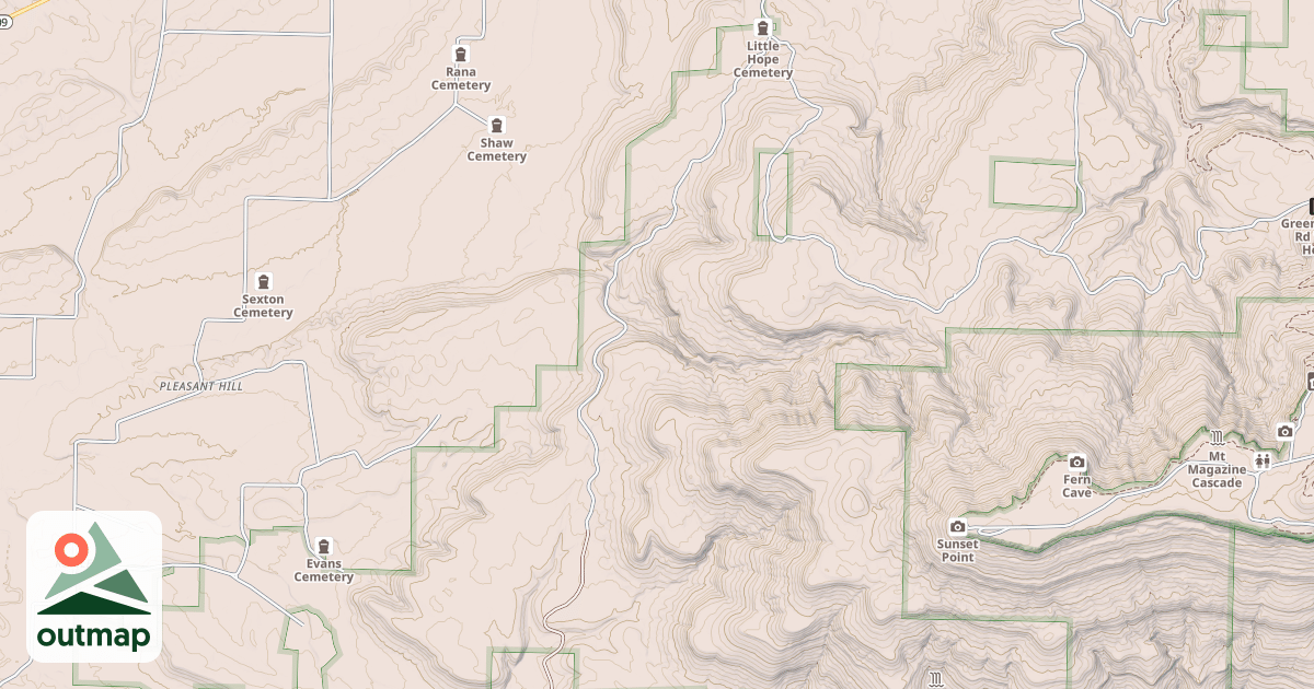 Map of WICKED CREEK