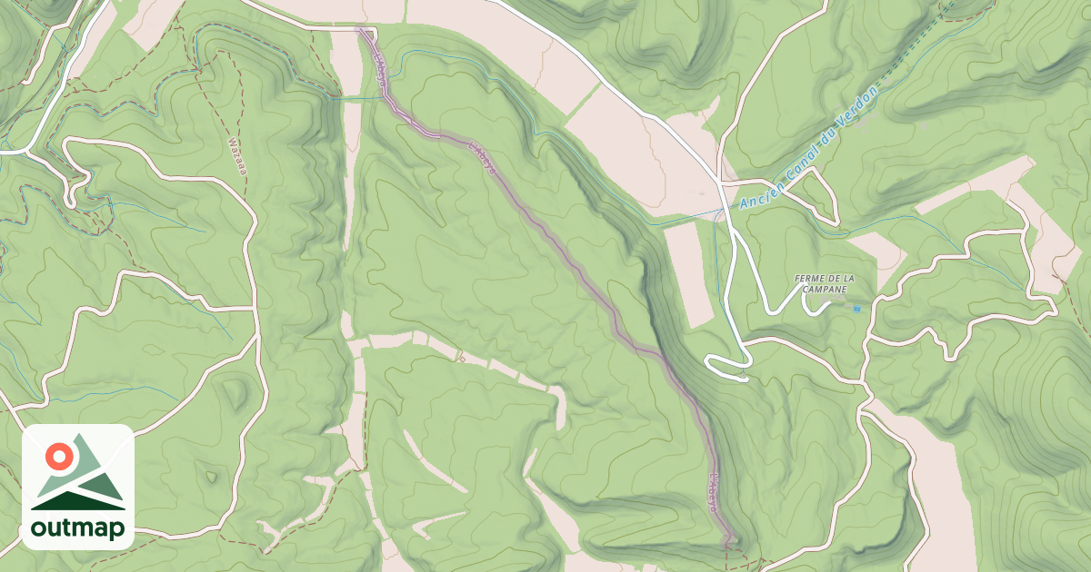 Map of L'Abeya