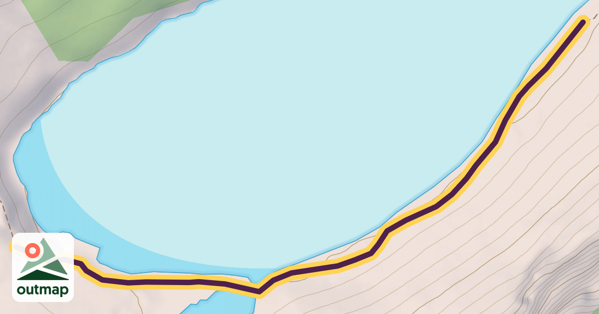 Map of Sarrail Ridge Trail