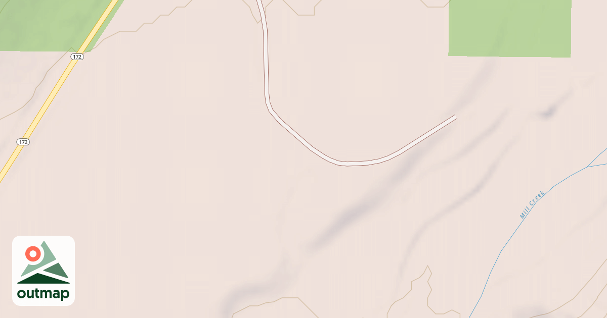 Map of MILL CREEK