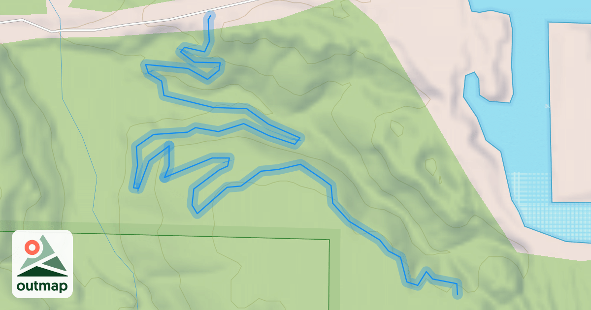 Map of 116 Ravine