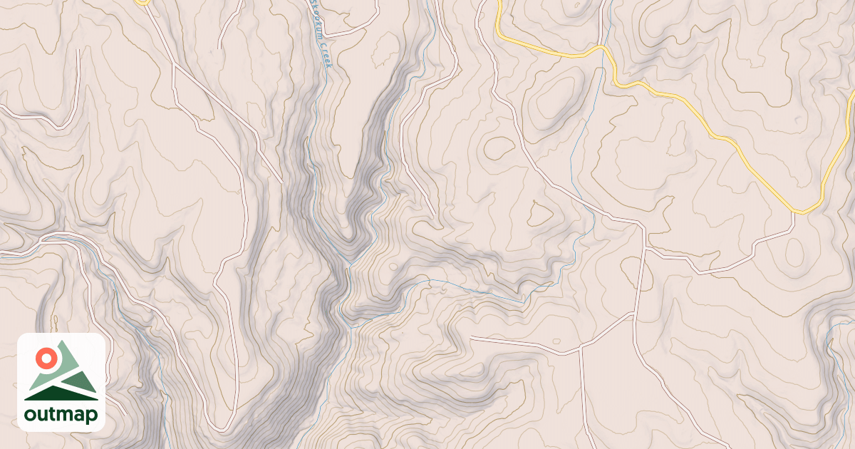 Map of USFS National Forest System Roads {2A258C8B-02F6-498C-A9B4-D2AD1D067CCF}