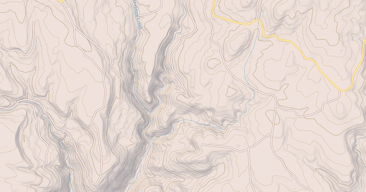 Map preview of USFS National Forest System Roads {2A258C8B-02F6-498C-A9B4-D2AD1D067CCF}