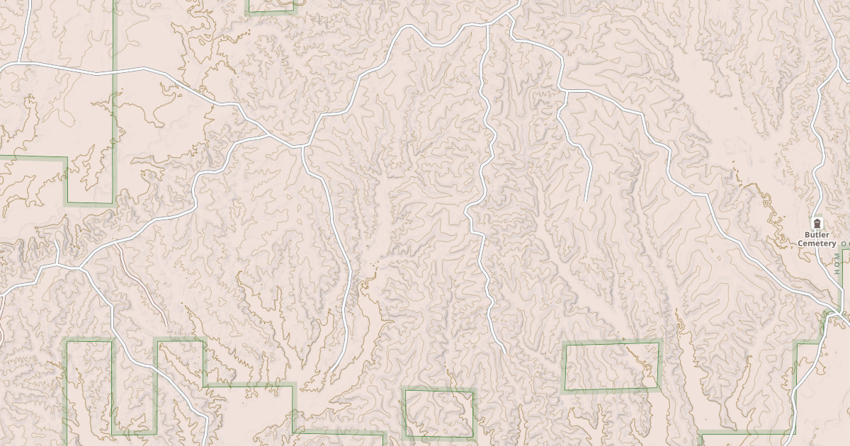 Map preview of ZEIGLER CREEK