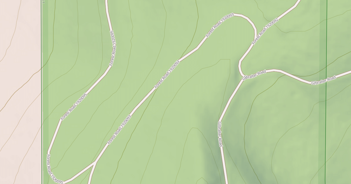 Map preview of USFS Motor Vehicle Use Map Roads {2A9F978B-A182-4184-B1DA-91B48E3B9190}