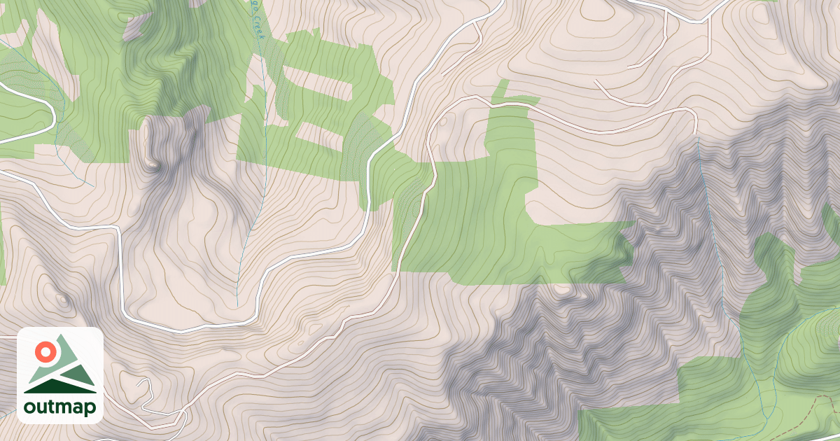 Map of Red Blanket Ohv