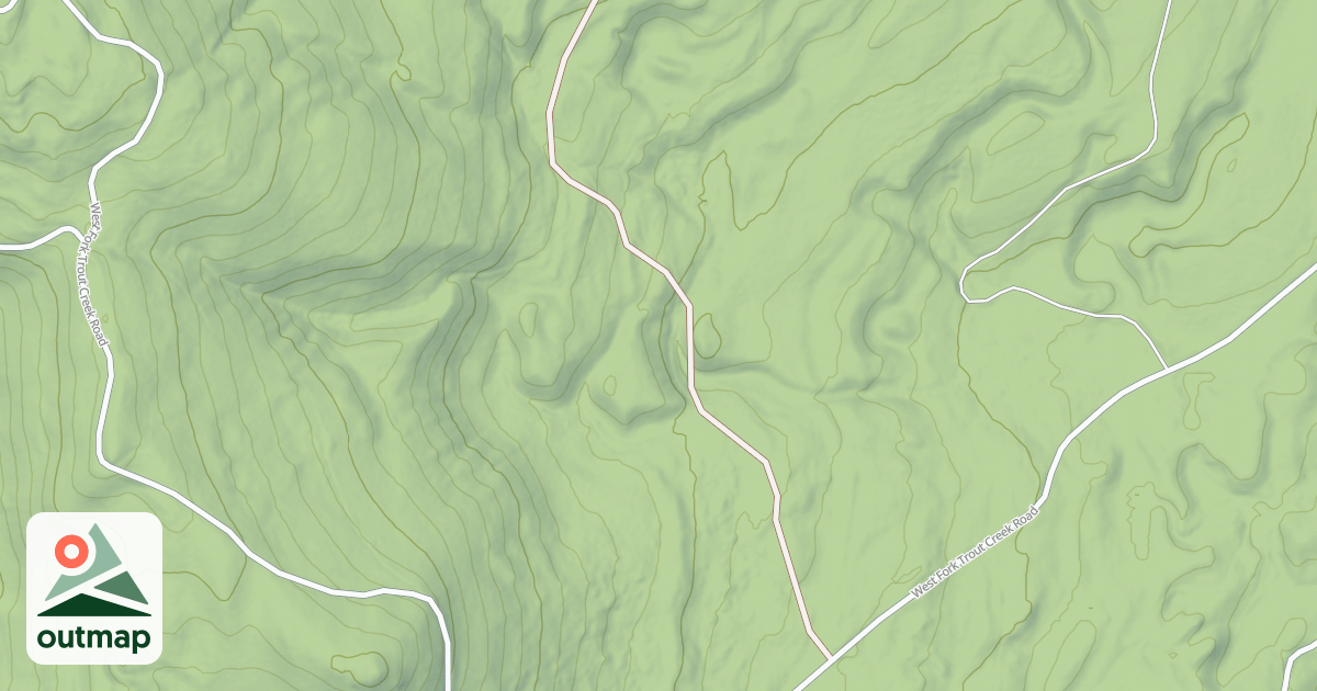 Map of USFS Motor Vehicle Use Map Roads {99C54839-3732-4B72-B90A-D9CAF0D542C3}