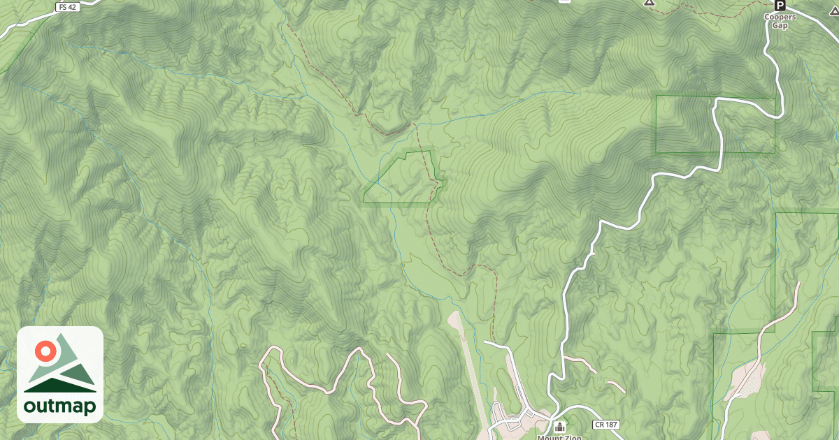 Map of HIGHTOWER CREEK