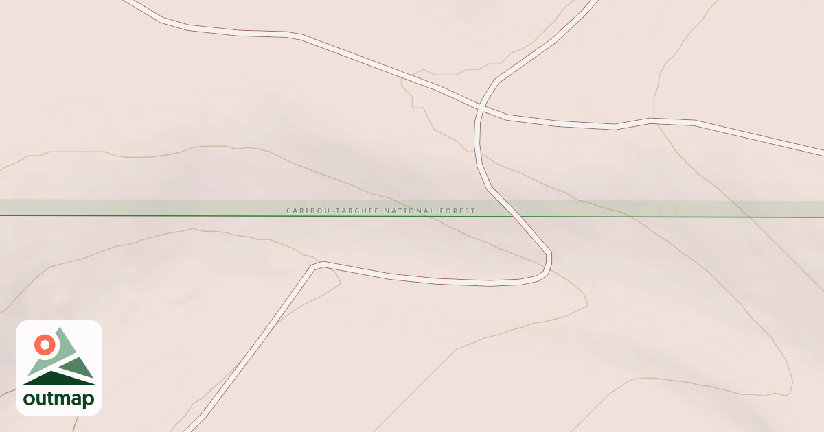Map of WEST FARMERS RIDGE