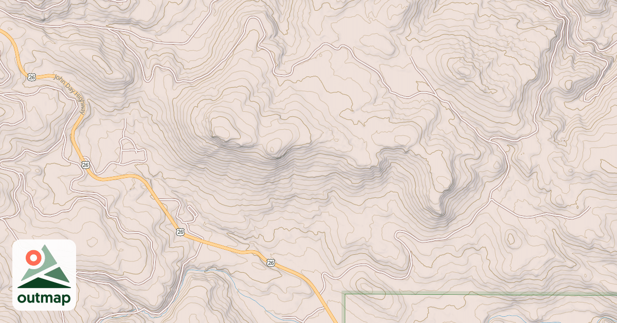 Map of 2695 Road Snowmobile