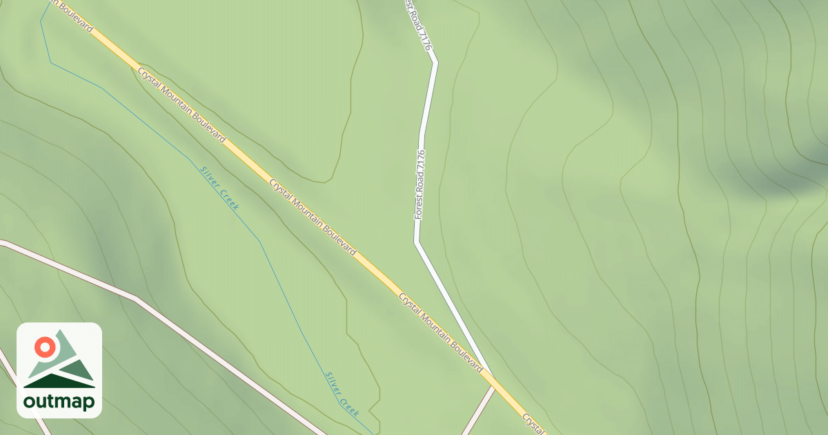 Map of SILVER CREEK