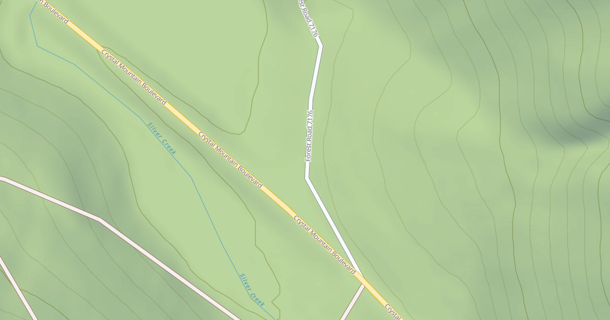 Map preview of SILVER CREEK