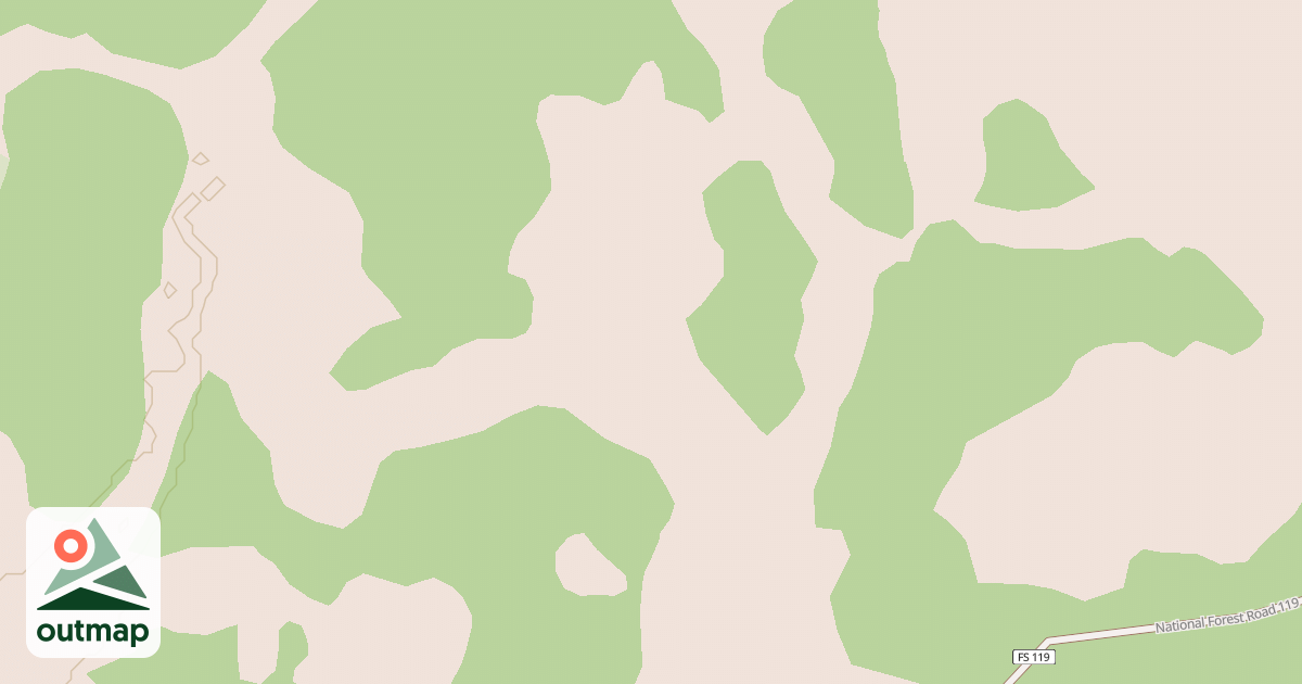 Map of USFS National Forest System Roads {C7A642DC-964A-4016-9E05-149833CA7BC6}