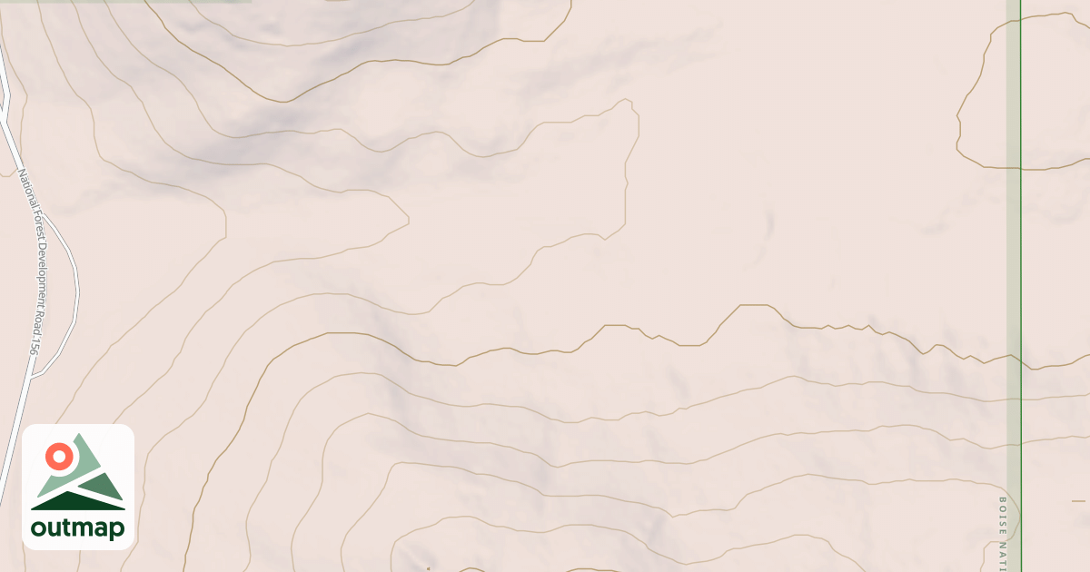 Map of ALLAN'S CUTOFF
