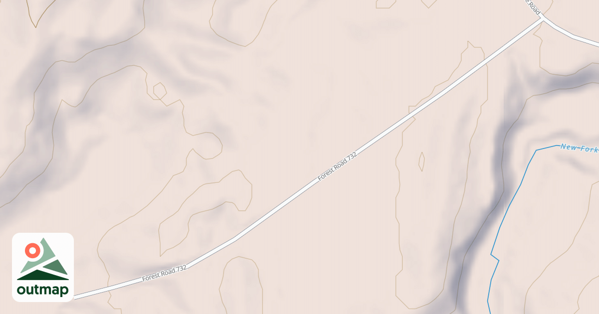 Map of 732