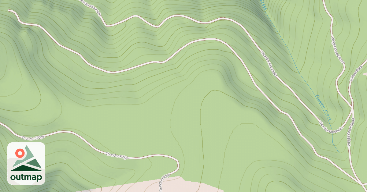 Map of 1958/THUNDER T.S.