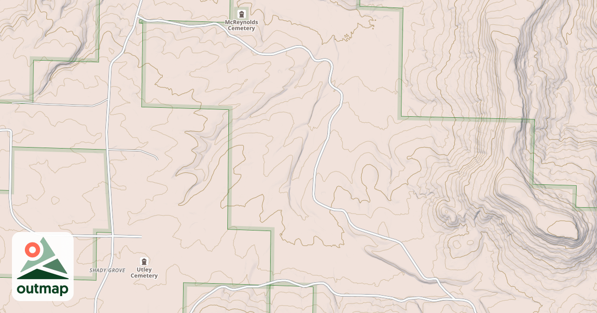 Map of MCREYNOLDS CEMETARY