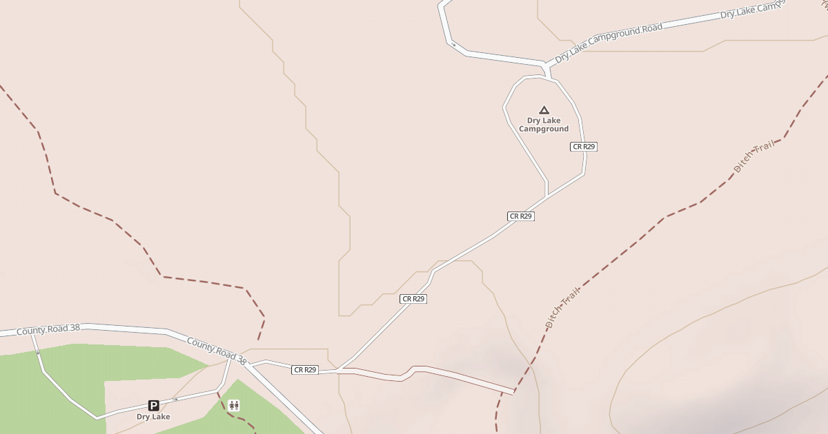 Map preview of DRY LAKE CG