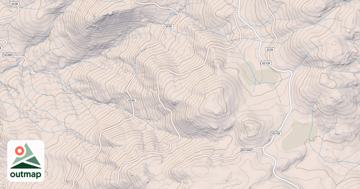 Map of BEASORE LOOP C SPUR